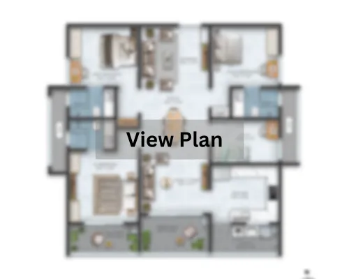 3 BHK Floor Plan